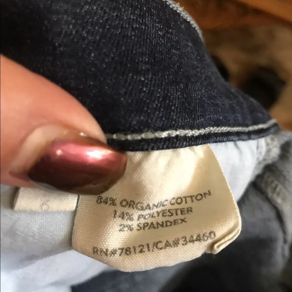 - Eileen fisher organic cotton dark skinny jeans - Picture 4 of 4